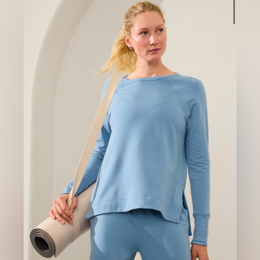 ATHLETA COASTER LUXE RECOVER SWEATSHIRT